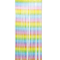 Pastel Regnbue Forhæng