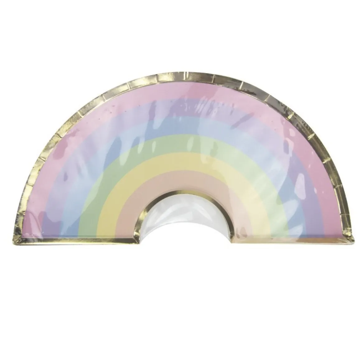 Pastel Regnbue Tallerkener