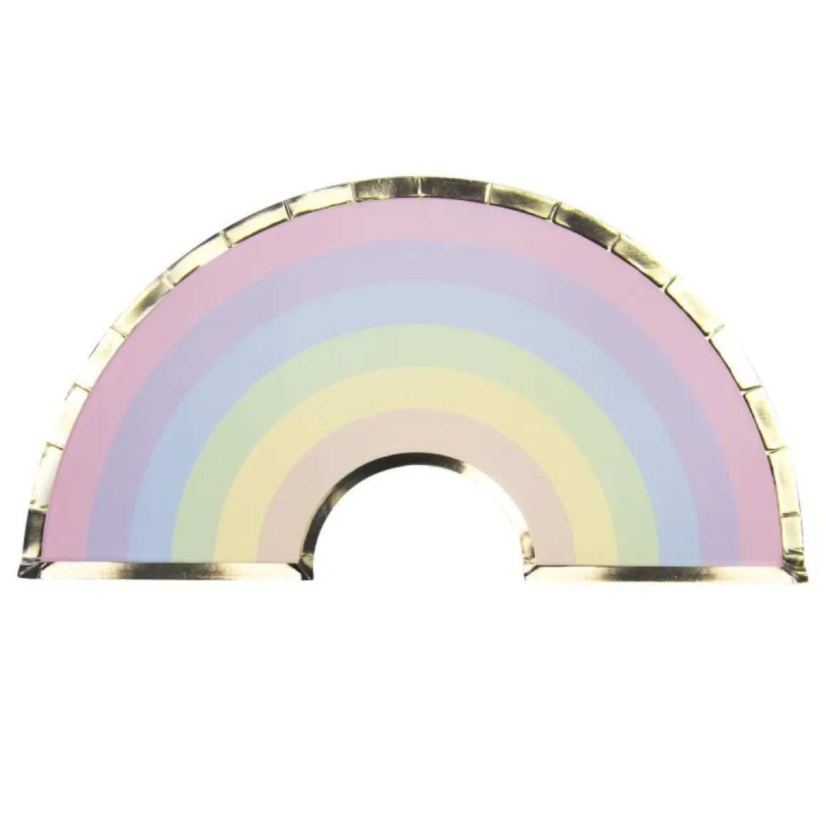 Pastel Regnbue Tallerkener