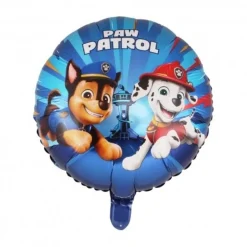 Paw Patrol® Rund Folieballon Blå