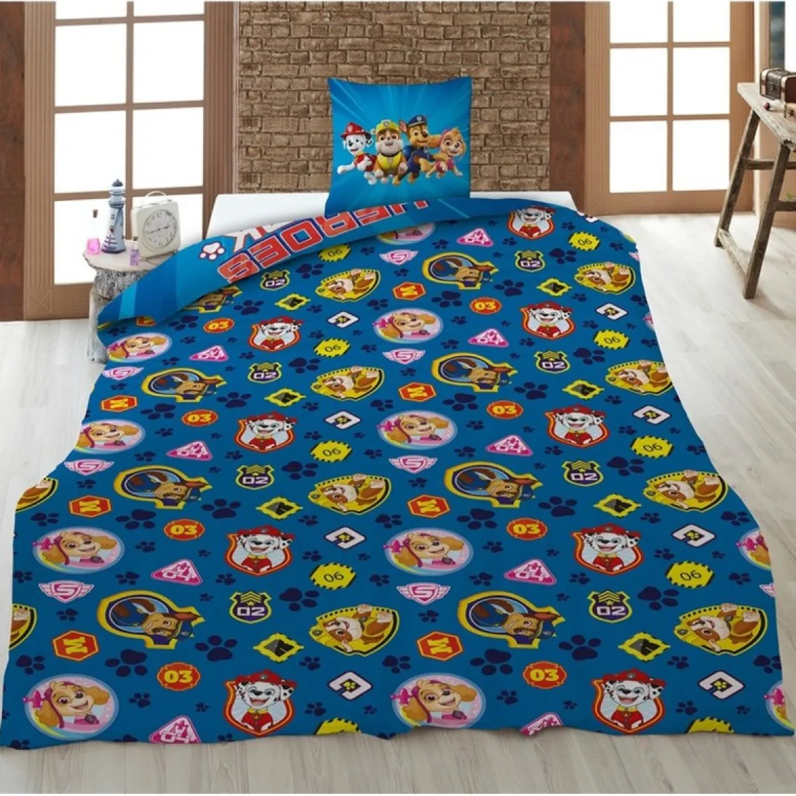 Paw Patrol® Teamwork Bomuld Sengetøj