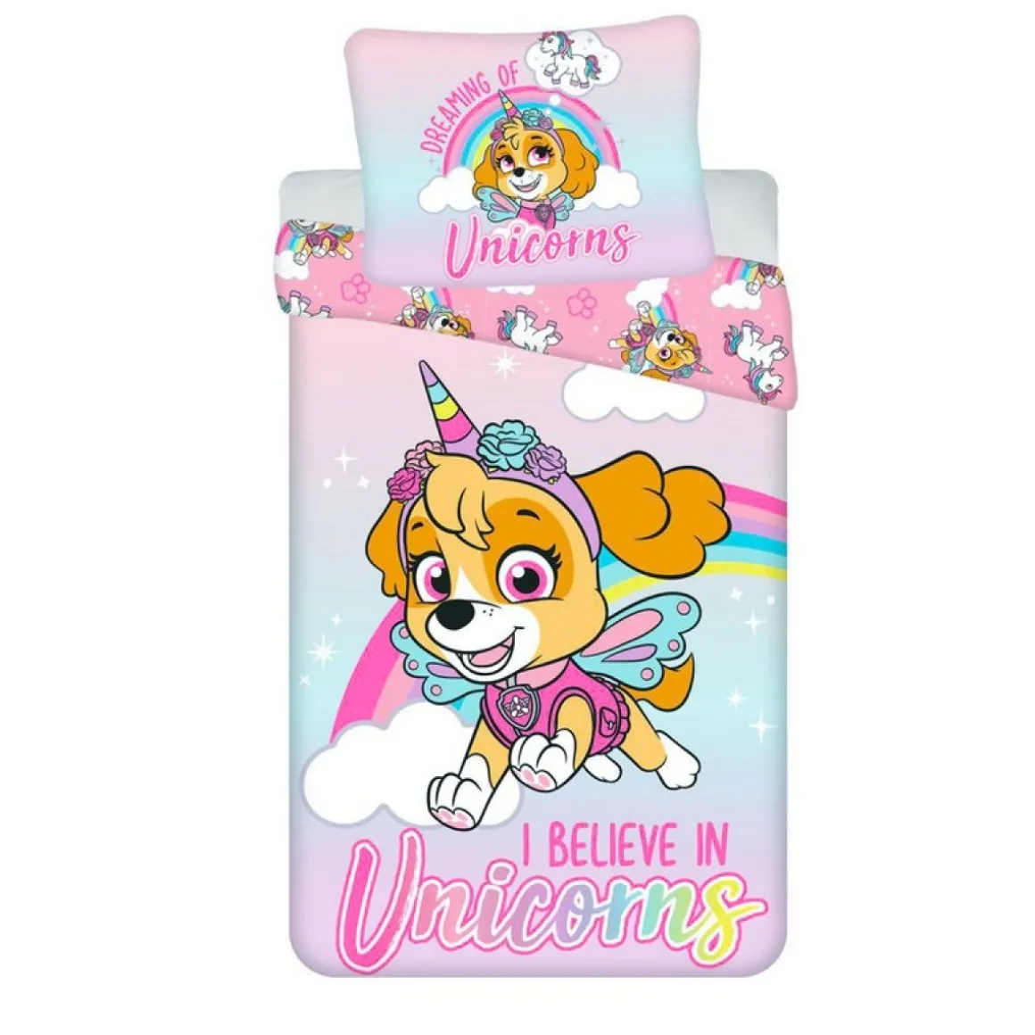 Paw Patrol® Unicorns Bomuld Sengetøj