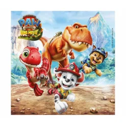 Paw Patrol® Dino Movie Servietter