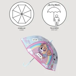 Paw Patrol® Skye Regnbue Paraply