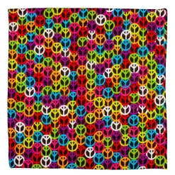Peace Bomuldsbandana
