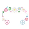 Peace Hippie Ansigtssmykker