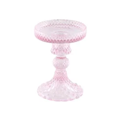 Pedestal Lysestage Lyserød