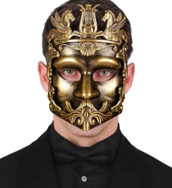 Pegasus Gladiator Maske Guld