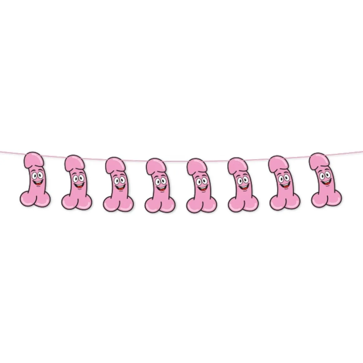 Penis Guirlande Lyserød