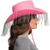 Perle Cowboyhat Lyserød