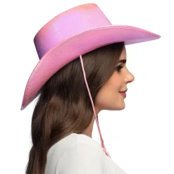 Perlemor Cowboyhat Lyserød