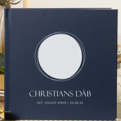 Personlig Dåbsgæstebog Cherished Circles