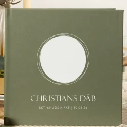 Personlig Dåbsgæstebog Cherished Circles