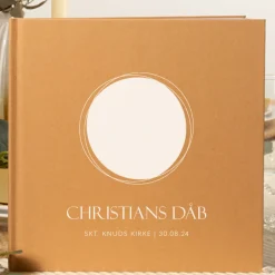 Personlig Dåbsgæstebog Cherished Circles