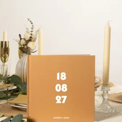 Personlig Gæstebog Elegant Minimalisme