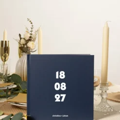 Personlig Gæstebog Elegant Minimalisme