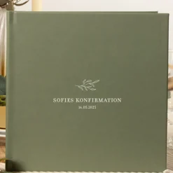 Personlig Konfirmationsgæstebog Botanical Touch