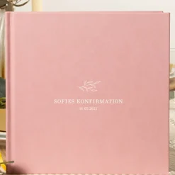 Personlig Konfirmationsgæstebog Botanical Touch