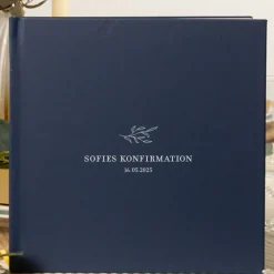 Personlig Konfirmationsgæstebog Botanical Touch