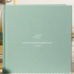 Personlig Konfirmationsgæstebog Botanical Touch