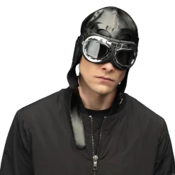 Pilot Hat & Briller