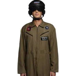 Pilot Hjelm Sort