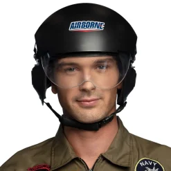 Pilot Hjelm Sort