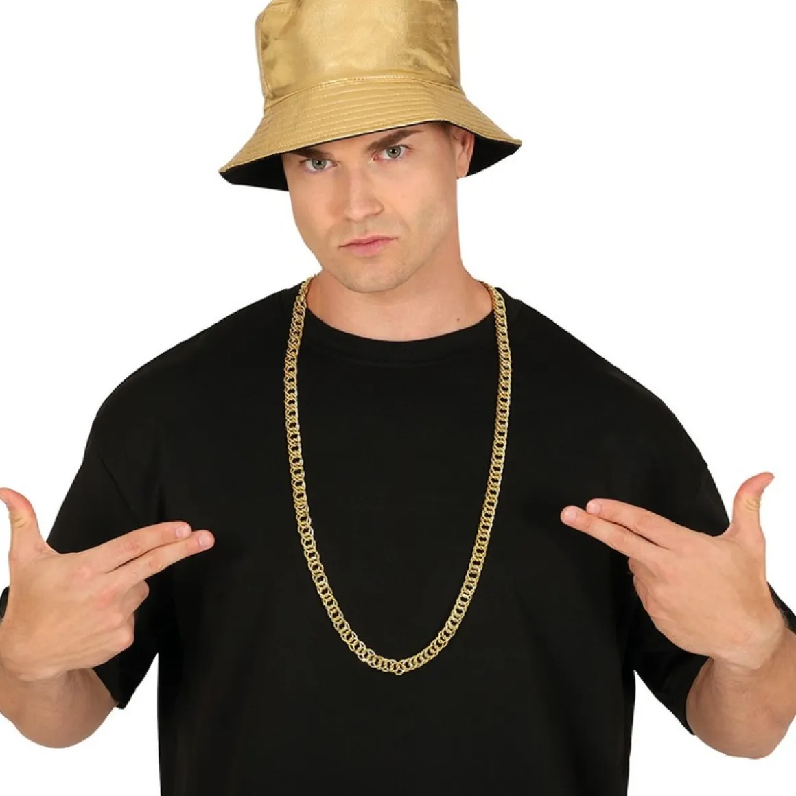 Pimp Bøllehat Guld