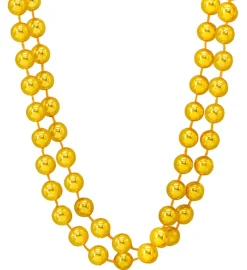 Pimp Perlehalskæde Guld
