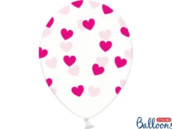 Pink Hjerter Balloner Klar