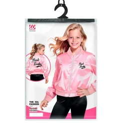 Pink Ladies Satinjakke