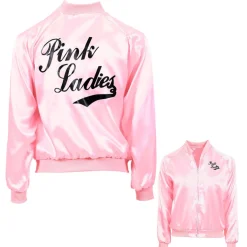 Pink Ladies Satinjakke