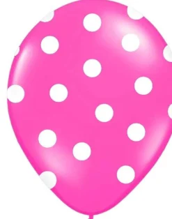 Pink Prikkede Balloner