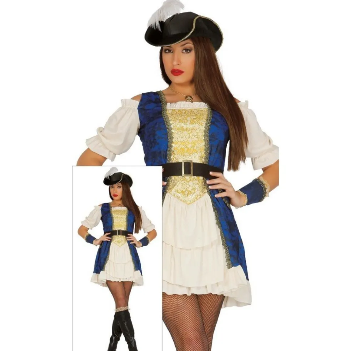 Pirat Admiral Kostume