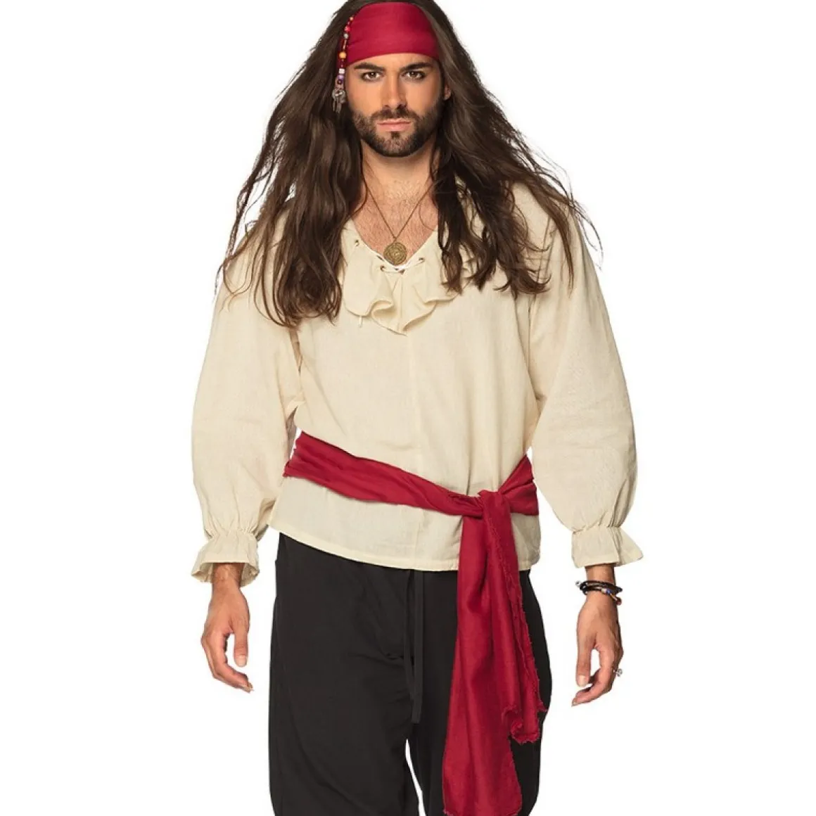 Pirat Bandana & Bælte Sæt