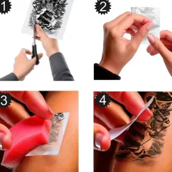Pirat Falsk Tatovering