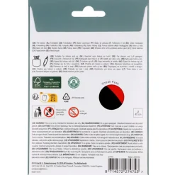 Pirat Folieballon Rød/Hvid