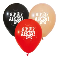 Pirat Hip Hip Ahoy Latexballoner