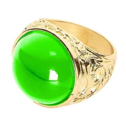 Pirat Ring Grøn/Guld