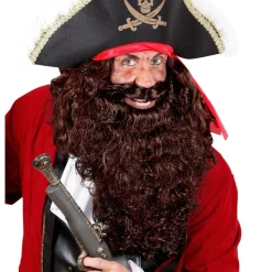 Piratskæg Brun