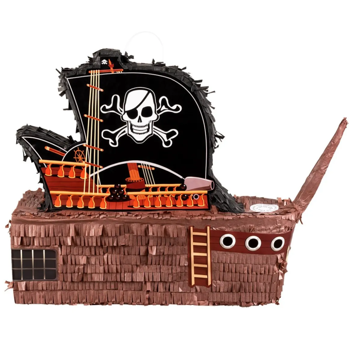 Piratskib Piñata Brun