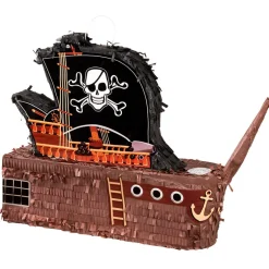 Piratskib Piñata Brun