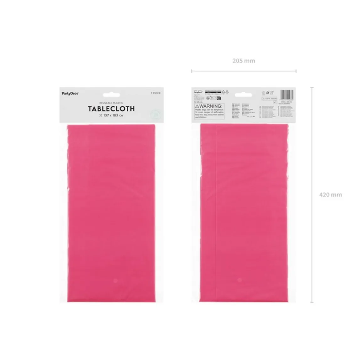 Plastdug Pink