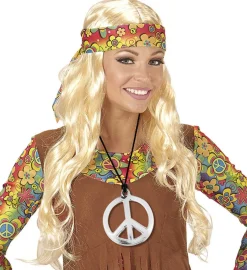 Plastik Hippie Halskæde