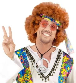 Plastik Hippie Halskæde