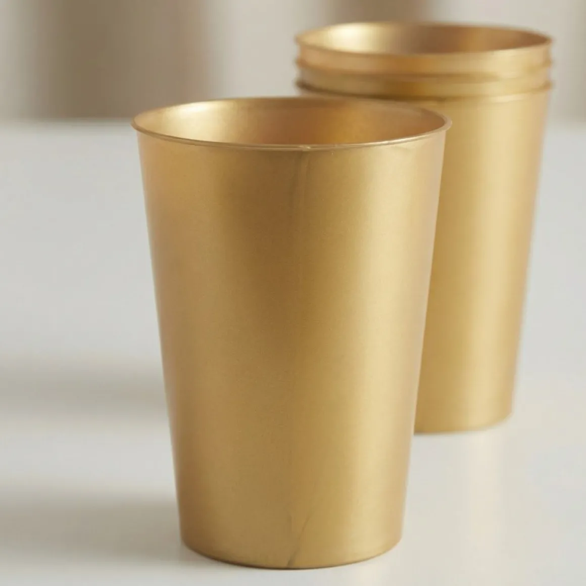 Plastikkrus Guld