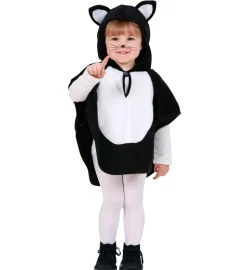 Plysset Kat Børnekostume