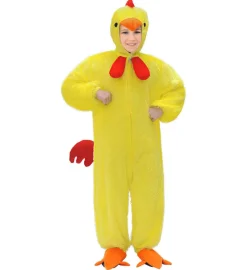 Plysset Kylling Børnekostume