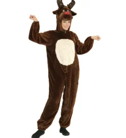 Plysset Rensdyr Kostume