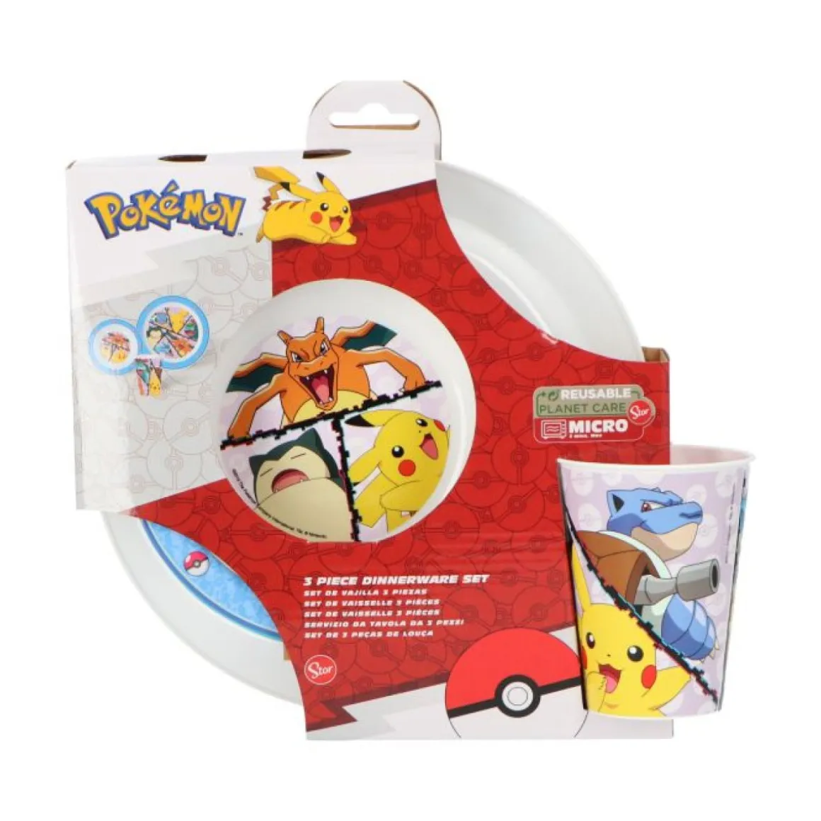 Pokémon® Tallerkner & Krus